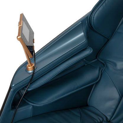 Enrich - PU Massage Chair - Navy