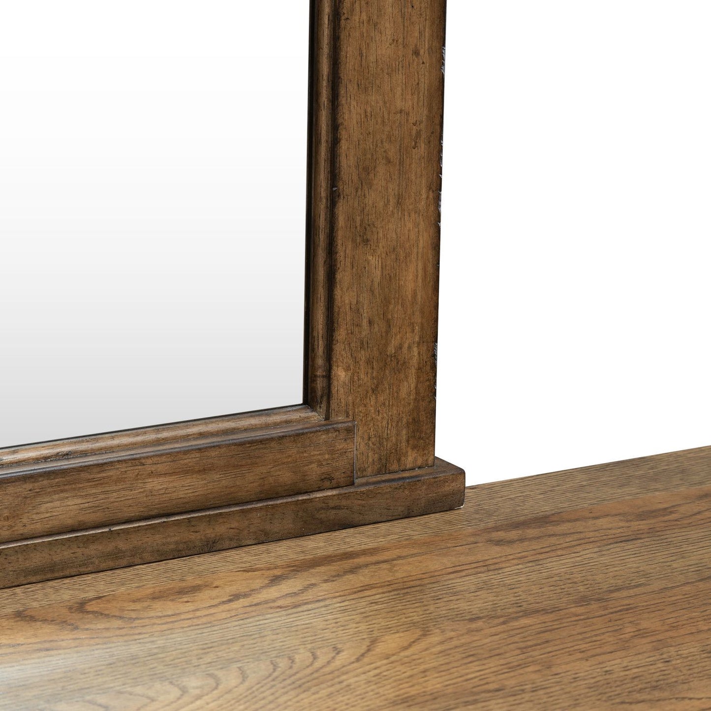 Carolina Park - Dresser & Mirror - Brown