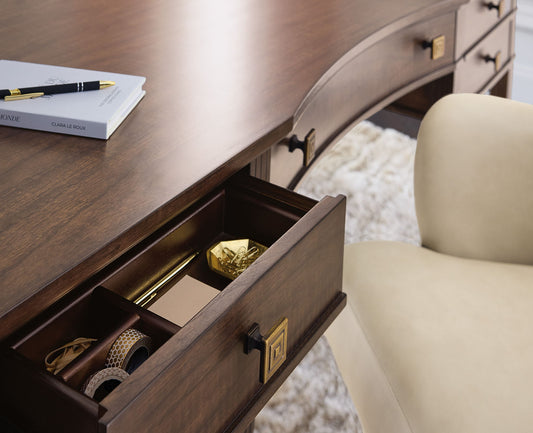 Diplomat - Diplomat Writing Desk - Dark Brown