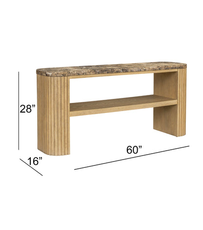 Arlo - Console Table - Pale Oak