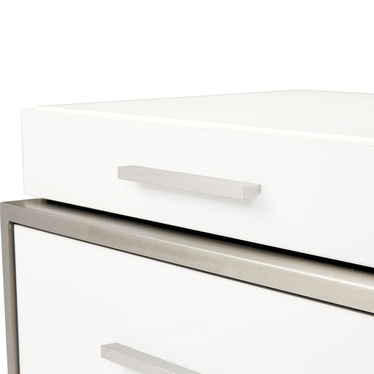 Marquee - Nightstand - Cloud White