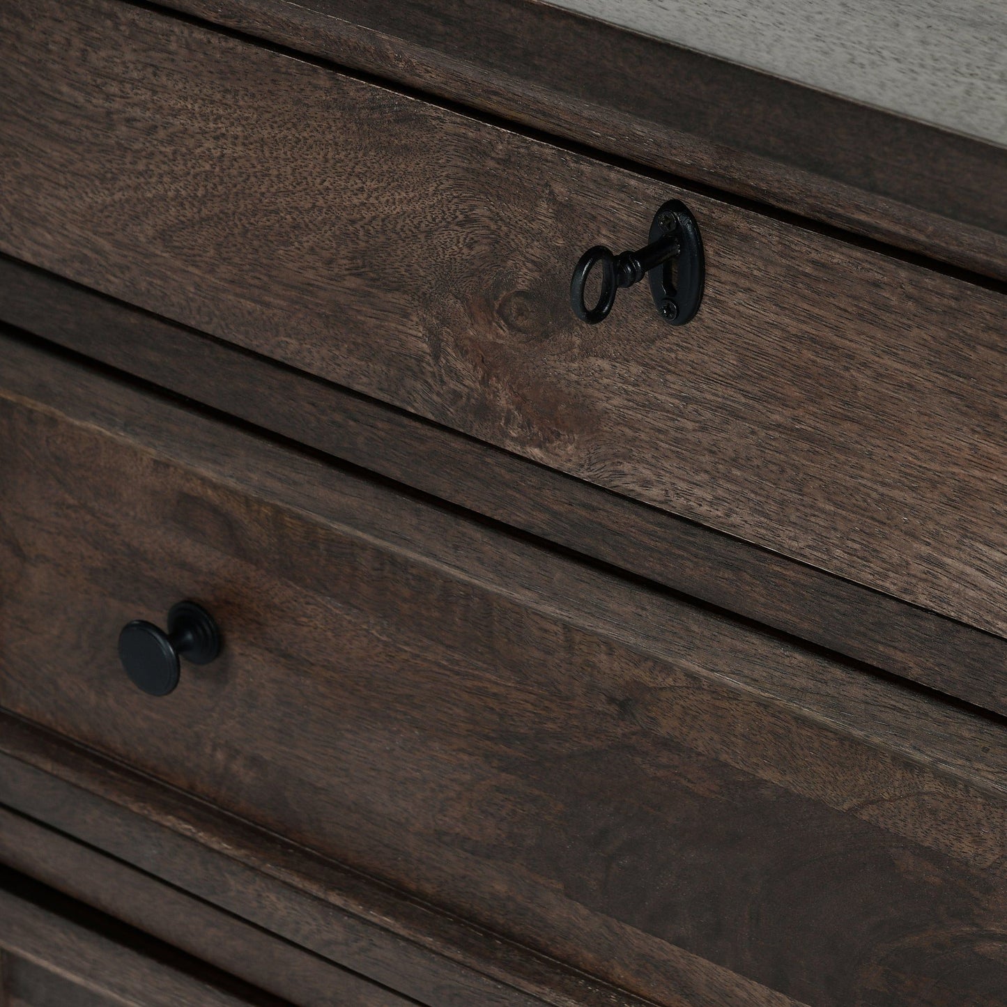 Adelaide - Wood 3 Drawer Nightstand - Cocoa Brown