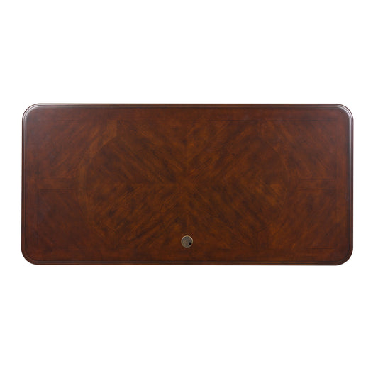Brayton Manor - Jr Executive Desk - Cognac