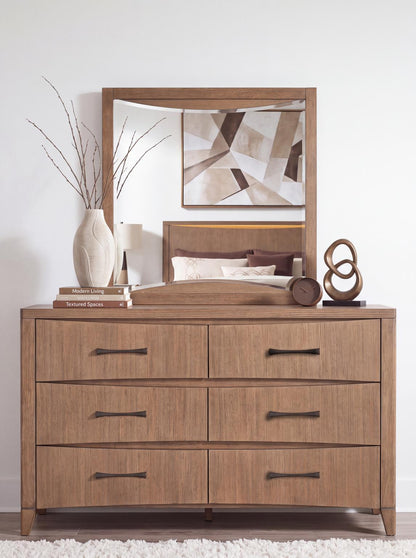 Horizons - Mirror (Beveled) - Tweed