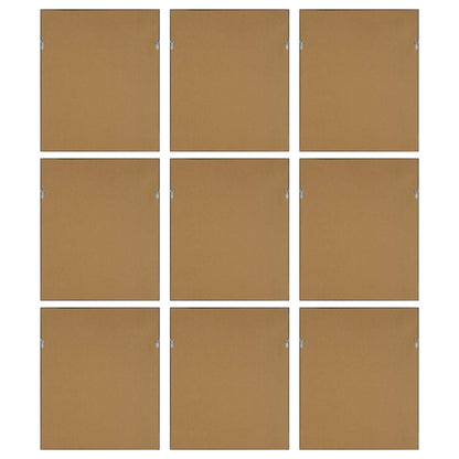 Orchid - Botanical Framed Prints (Set of 6) - Black / Blue / Gold / Green / Orange / Pink / Purple / Red