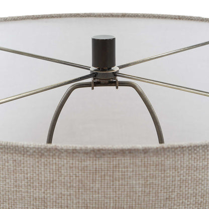 Barat - Ceramic Table Lamp - White