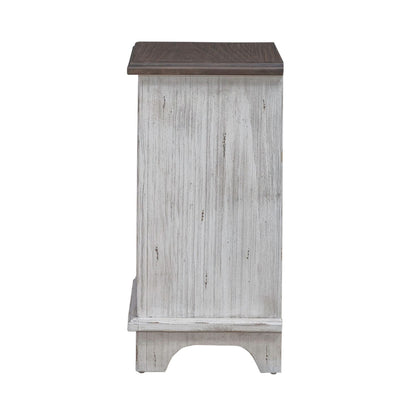 River Place - Right Pier Base - Riverstone White & Tobacco