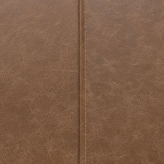 Madeleine - Leather Bench - Dune Walnut