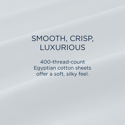 Linens - Tempur Luxe Egyptian Cotton Sheet Set - Silver Mist