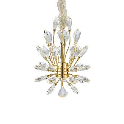 Michael Amini Lighting - Astra 18" Crystal LED Chandelier - Gold