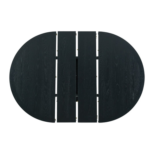 Maddox - Oval Dining Table - Black