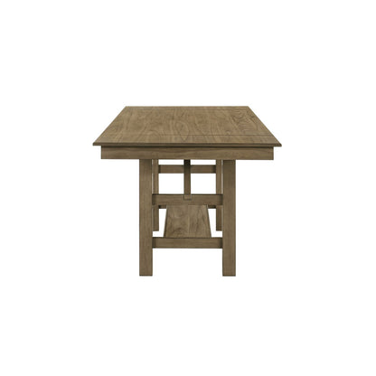 Brook Bay - Gathering Trestle Table Top Wood - Brown