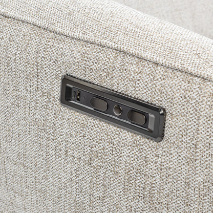 Ostend - Upholstered Power Recliner Sofa - Gray