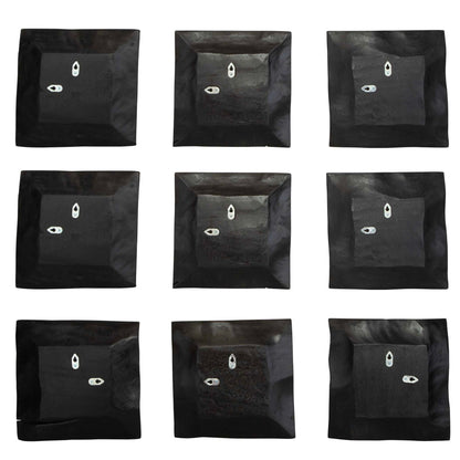 Malosi - Wood Wall Decor (Set of 9) - Black
