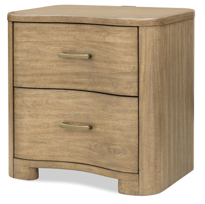 Leeza - Drawer Nightstand - Brown