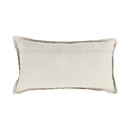 Leopard - 20" x 20" Pillow - Camel / Black