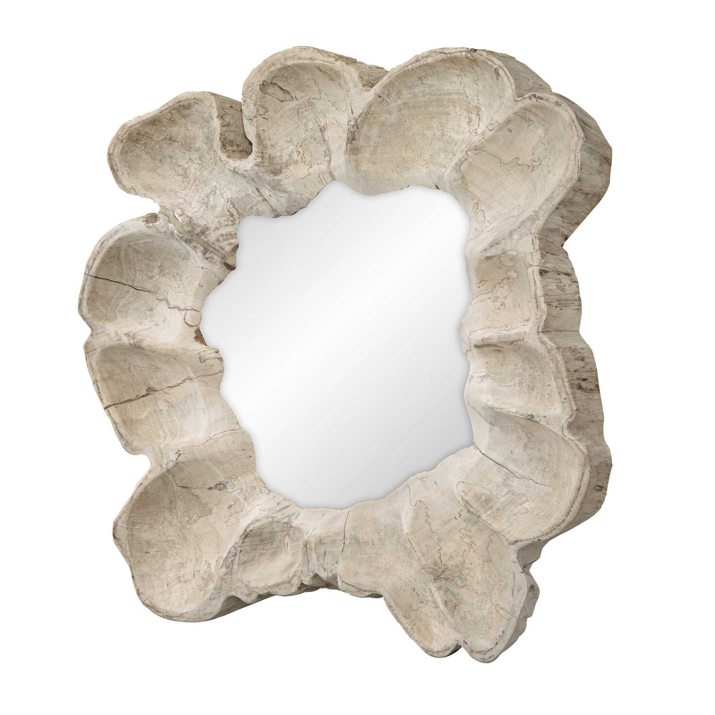 Ariadne - Round Mirror - Woodtone