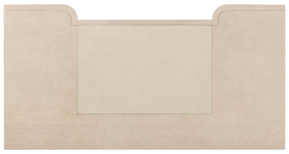 Marlowe - Knee-Hole Desk - Polished Limestone