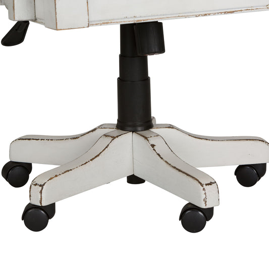 Magnolia Manor - Jr Executive Desk Chair - Antique White