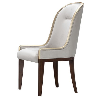 Houston - Dining Side Chair (Set of 2) - Porcini / Walnut