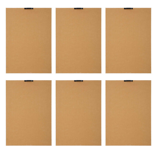Wild Flourish - Framed Floral Prints (Set of 6) - Light Brown