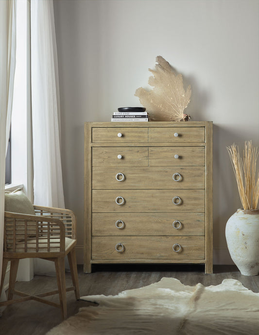 Surfrider - Six-Drawer Chest - Light Brown