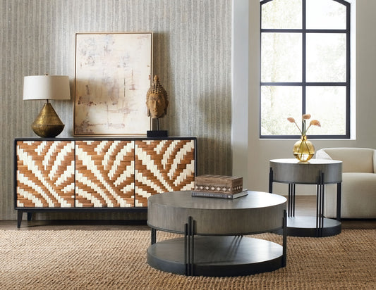 Commerce And Market - Entwined Credenza - Black