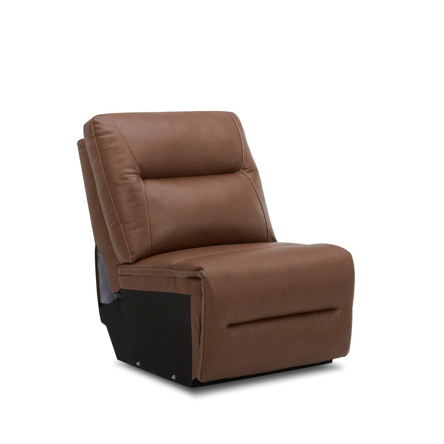 Cameron - Armless Chair - Saddle
