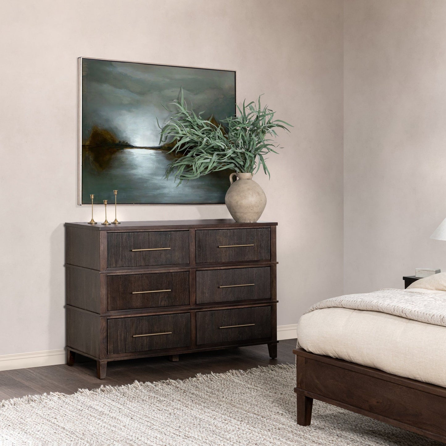Westlake - 6 Drawers Dresser - Kona Brown