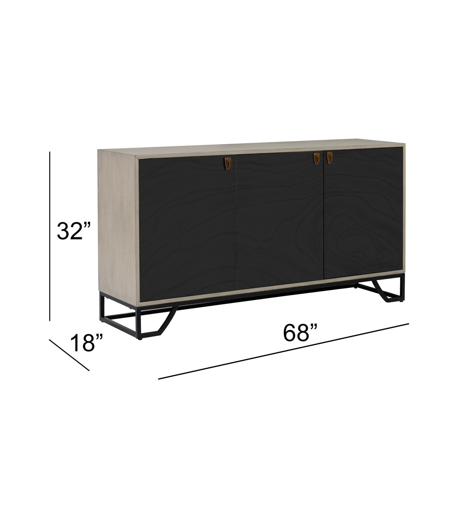 Ripple Effect Server - Smokey Mocha / High Gloss Black
