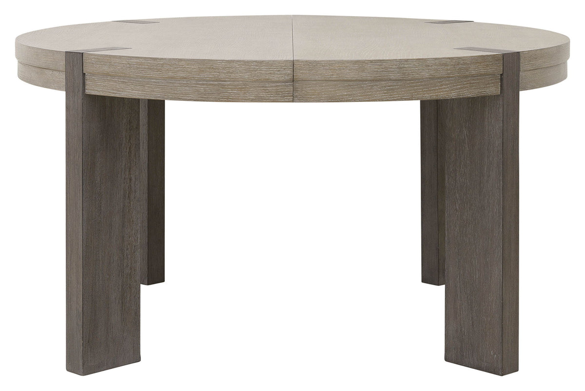 Anderson Park - Round Dining Table - Moose Trail / Frontier Brown