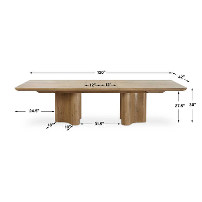 Cecelia - Dining Table - Oak