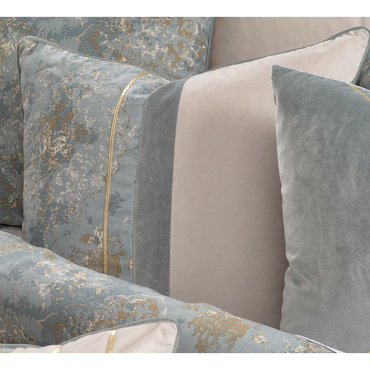 Debonair - 9-Piece Queen Comforter Set - Mist
