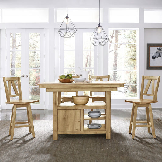 Lindsey Farm - Kitchen Island Base - Natural