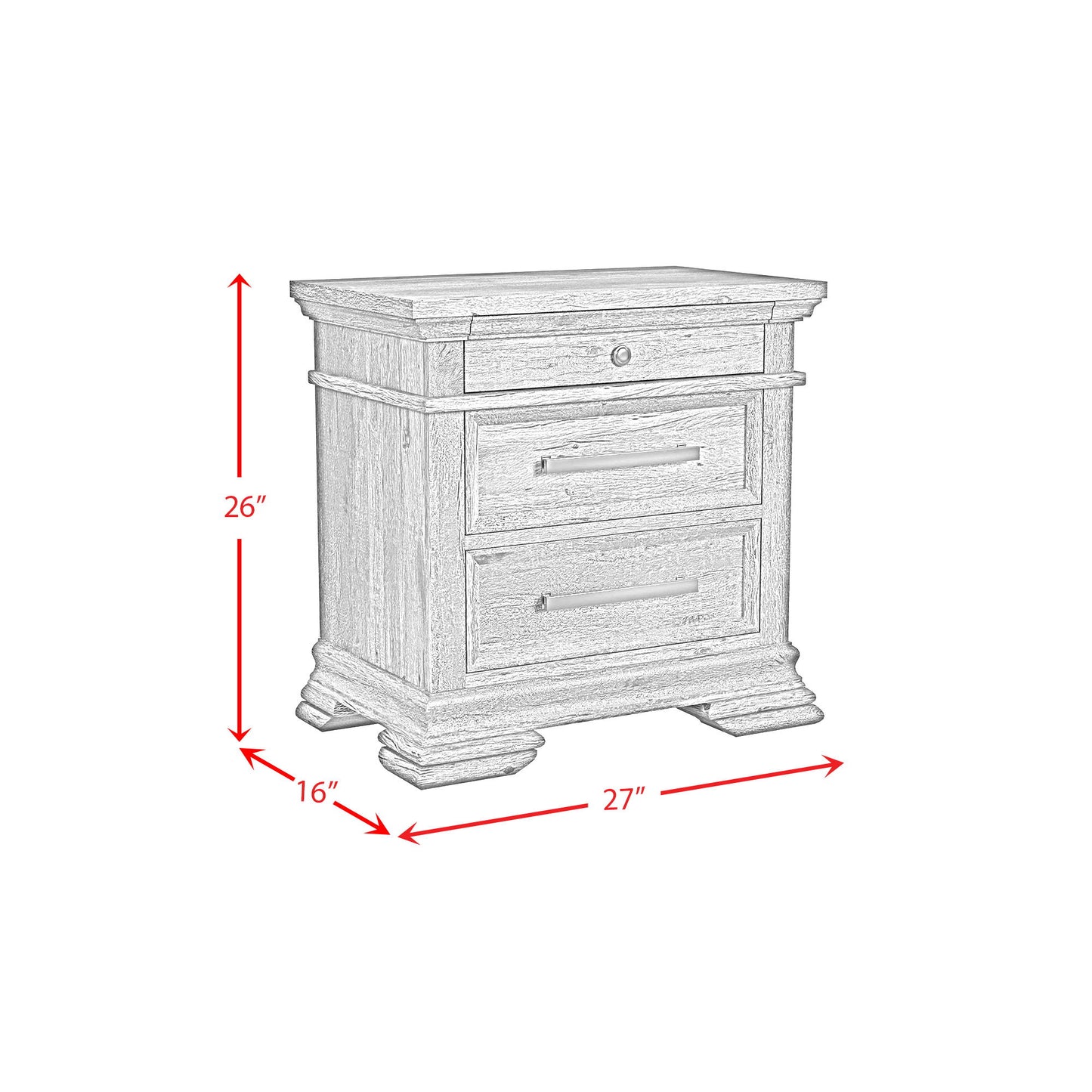 Park Ridge - Sleigh Storage Bedroom Set