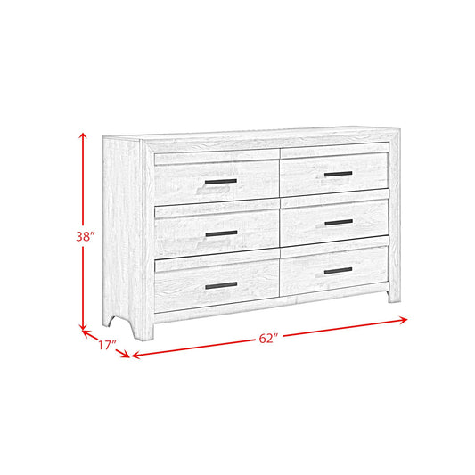 Eleanor - 6 Drawer Dresser