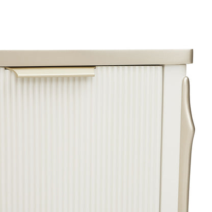 La Marisia - Media Cabinet - Creamy Pearl