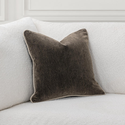 Heirloom Velvet - SLD Pillow - Dark Clove