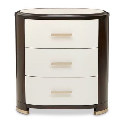 Paris Chic - Nightstand - Espresso Brown