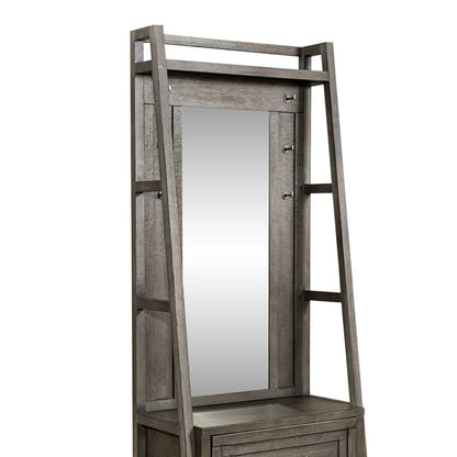 Modern Farmhouse - Hall Tree Top - Dusty Charcoal