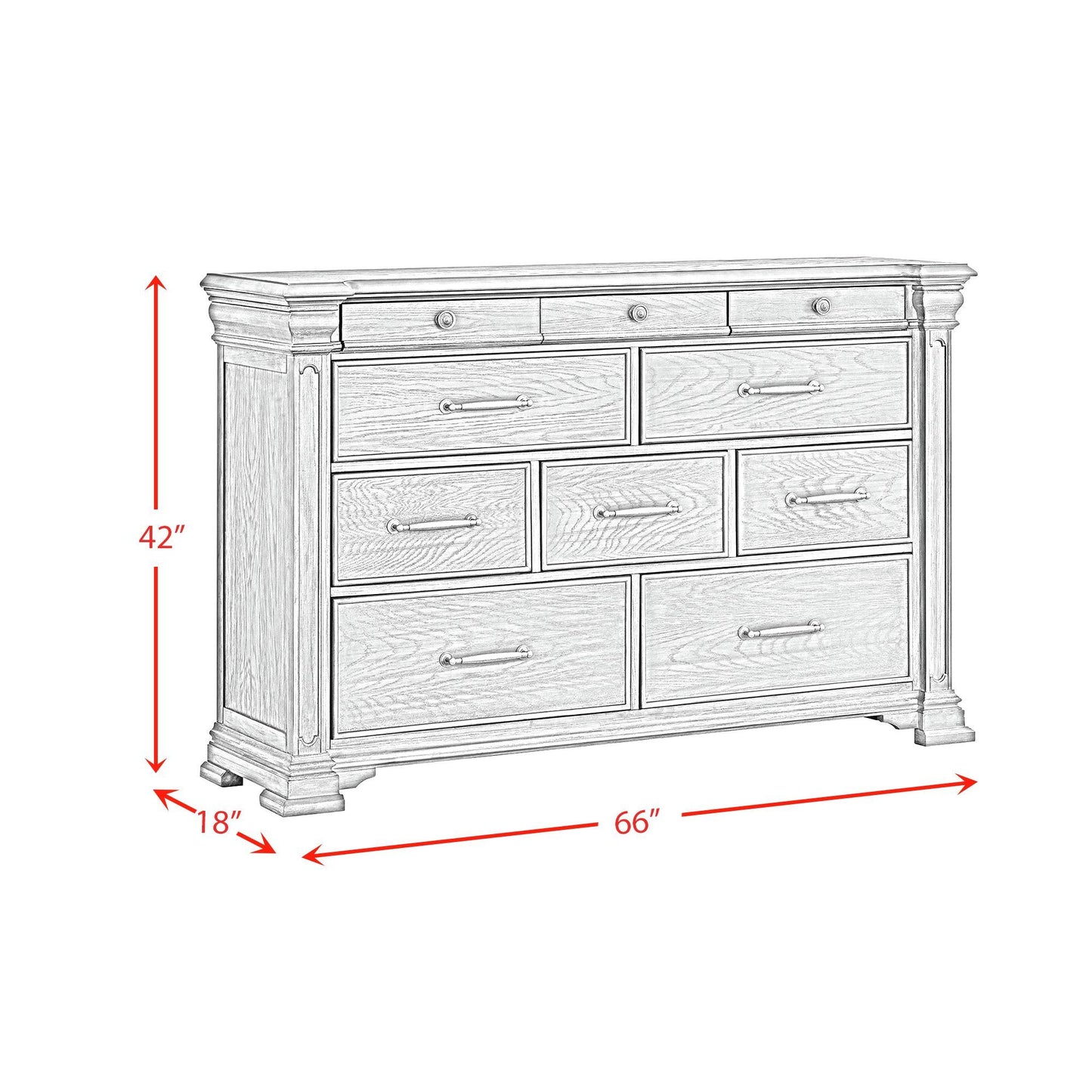 Kings Court - Storage Bedroom Set