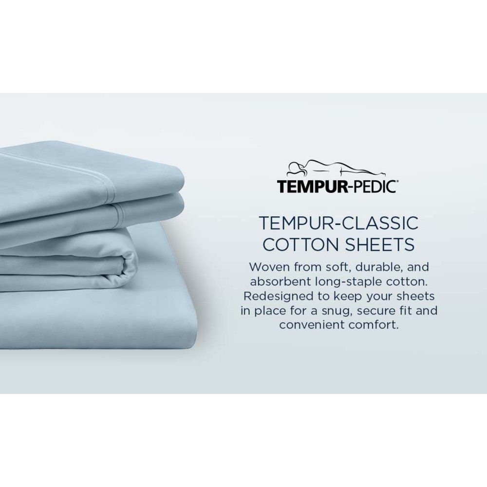 Linens - Tempur Classic Cotton Sheet Set - White