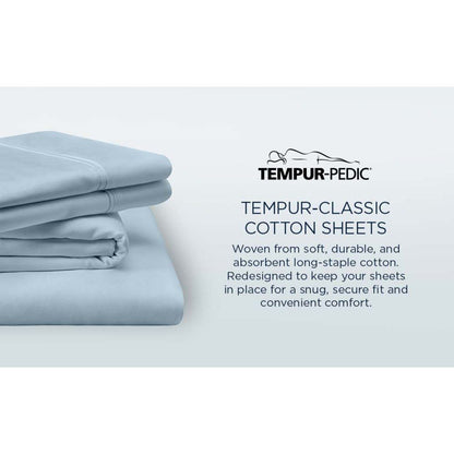 Linens - Tempur Classic Cotton Sheet Set - White