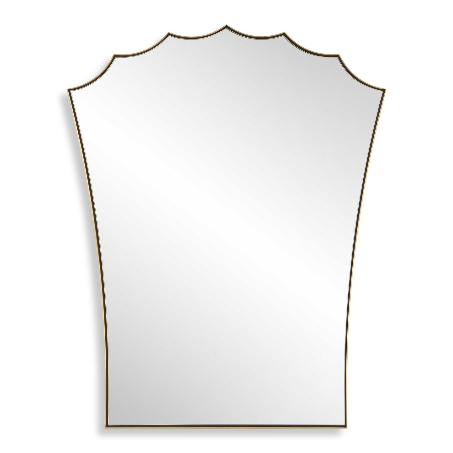 Monarch - Scalloped Arched Vanity Mirror