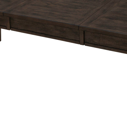 Midland Falls - Rectangular Leg Table - Rustic Brown