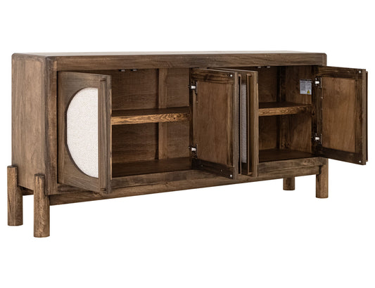 Dune - 4 Door TV Stand/Console - Brown
