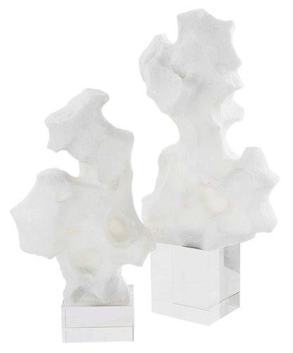 Remnant - Sculptures (Set of 2) - White
