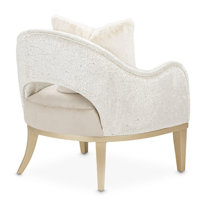 Yvette - Accent Chair - Porcini / Medium Champagne