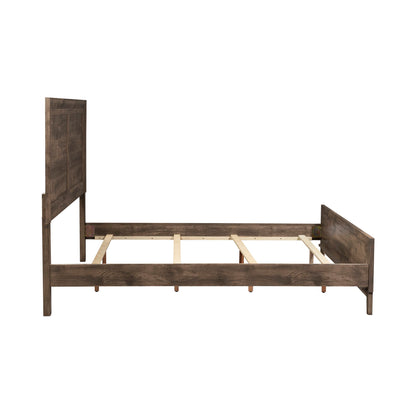 Ridgecrest - King Panel Headboard & Footboard - Cobblestone