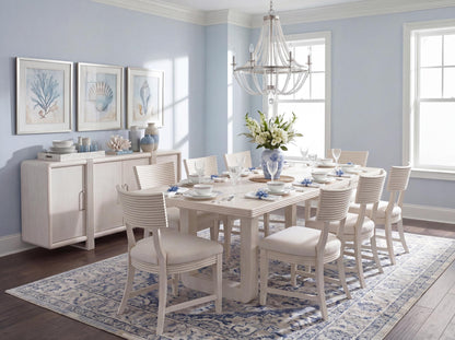Maren - Double Pedestal Dining Table With Leaf